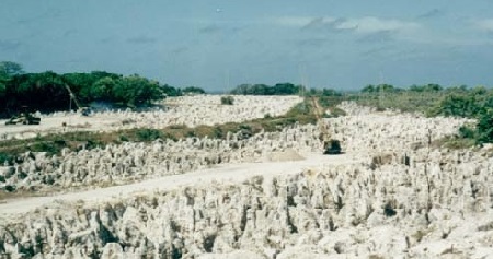 Mine de phosphate de Nauru