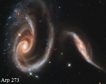 Galaxies Arp 273