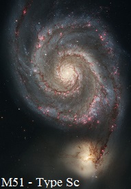 Galaxie spirale M51
